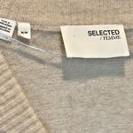 Selected Femme Cream Wool Blend Oversized Button Front Cardigan Sweater Photo 2