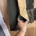 Brooks Bobbie Beige and Black Quilted women’s shirts size 14w Photo 2