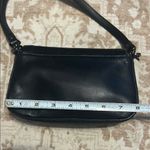 Calvin Klein Women's Mini Black Pebbled Shoulder Bag Photo 9