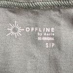 Aerie Offline by  Green Ribbed Cropped Tank Top Women’s Small Photo 1