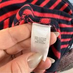 J. Jill Wearever Collection Pink Navy Blue Stripe Button Down Cardigan Sweater L Size L Photo 5