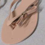 Melissa Pink Sandals Thong Flip Flop Bow – Size 10 Photo 2