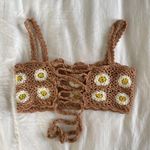 Lovers + Friends  Crochet Daisy Top Photo 3