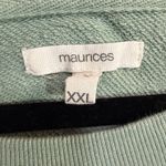 Maurice's  XXL Mama Spell Out Green Sweatshirt Blessed Lounge Cozy Soft Oversized Photo 5