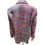 Coldwater Creek  MultiColor Tweed Blazer Jacket PS Acrylic Rayon Lining Polyester Photo 2