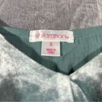 Xhilaration Shiny Gray Women's Blouse Photo 1