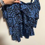 MiracleSuit  Dreamsuit Slimming Control Tiered Tankini Top Blue Leopard- Size 10 Photo 4