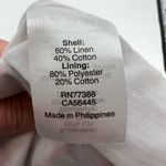 J.Crew  tropical leaf Floral One Shoulder Dress Ruffle Sleeveless J0954 hawaii XS Photo 4