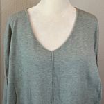Dreamers  Lightweight VNeck Tunic Sweater Green Size M/L Photo 1