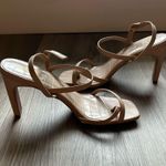 Qupid Nude strappy sandal heels Photo 2