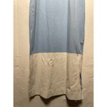 Nike  Womens Maxi Dress Blue White Long Size Small Photo 2