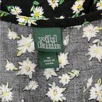 Wild Fable Floral Short Sleeve Crop Top Size Medium Photo 4