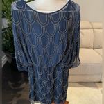 Cache Stunning Art Deco style beaded slip dress NWT Photo 2