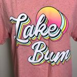 Jadelynn Brooke  Lake Bum V-neck Graphic T-shirt Photo 2