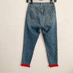 Good American EUC Good Legs Ankle Skinny Tassel Hem Jeans Size 0/25 Photo 7