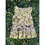 INC Y2K  Green Brown Cute Sleeveless Top Size Small Photo 3