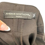 Avenue Montaigne‎ Brown Belted Flared Dress Pants Size 3 / US Medium Photo 5