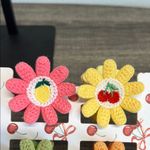 Piper  K Flower/Fruit Crochet Hair Clips Photo 2
