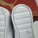 Puma Court Sneaker, White, Women's Casual Low Top Leather Shoes Size 6.5 Photo 14