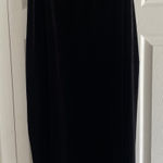 Ashley Stewart Womens 1X Velour MIDI Skirt Velvet Event Gala Elastic Waist Photo 0