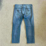 Gap  distressed blue sexy boyfriend jeans Photo 2