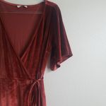 Baltic Born Meghan Velvet Wrap Maxi Dress Short Sleeve New Without Tags Photo 4