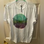 RE/DONE ReDone classic white tee with brand Photo 1