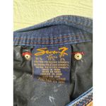 Seven 7 Luxe Skinny Jeans Dark Wash Embellished Pockets Women's Size 14 Blue Photo 7