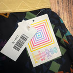 LuLaRoe NWT Women's A-Line Midi Skirt Size Small Multicolor Geometric Print Photo 1