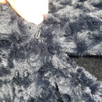 Fever Faux Fur Cropped Shrug Jacket Black Size XL Photo 4