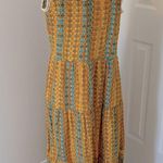 Uffizi 529 Printed Sleeveless Midi Maxi Dress Size M Photo 1