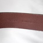 Chico's Chico’s Brown Leather Beaded Western Belt Photo 5