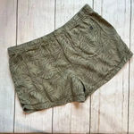 Gap Tencel Olive Jungle Vines shorts Size XL Photo 2