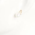 NWT Argento Vivo Sterling Silver Pearl Earrings Gold Photo 7