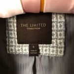 The Limited  Tweet wool blend Women's Blazer babydoll ruffle back size S Photo 3