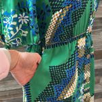 Moulinette Soeurs Anthropologie 100% Silk Rqinforest Morning Shirt Dress Size 2 Photo 5