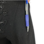 Banana Republic  | XS | Black Merino Wool Silk Lined Beaded Embroidered Cardigan Photo 6