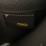 Fendi New Selleria Grey Leather Compact Wallet Photo 13
