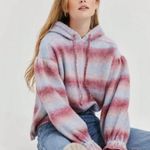 Something Navy Ombré Striped hoodie Small NWOTs Photo 2