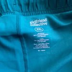 Girlfriend Collective  Teal Blue  Polyester Spandex Athletic Shorts Womens XXL Photo 4