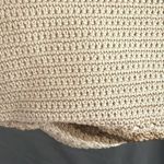 Lina: Brown/Tan/Beige/ White Woven (crocheted) Shoulder Bag Photo 10