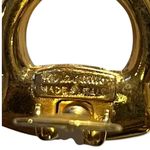 Salvatore Ferragamo Gancini Earrings Gold Plated Women Photo 2