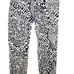 Lilly Pulitzer Kelly Navy/White Skinny Crop Ankle Pants Photo 0