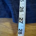 Anthropologie baby doll blouse navy large Photo 5