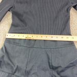 ZARA Ribbed Long Sleeve Top A-line Utility Maxi Dress Black Contemporary Luxury Photo 2