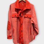 Free People We the Free Ruby Fleece Shirt Jacket Size Small Photo 7