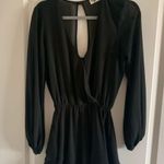 Show Me Your Mumu  Women's Black Long Sleeve Romper Size XS Photo 1