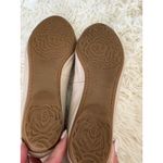 Taryn Rose Taryn Rose Beige Gold Leather Rose Cap Toe Ballet Flats Women Shoes 6 Photo 8