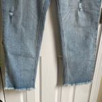 1822 Denim Women's Light Blue Distressed Jeans Photo 3