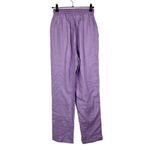 Beulah Lilac Purple Straight Leg Linen Pants S Photo 2